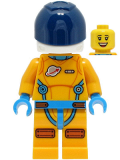 LEGO cty1420 Rivera - Bright Light Orange and Dark Azure Space Suit