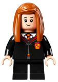 LEGO hp305 Ginny Weasley, Gryffindor Robe, Short Legs